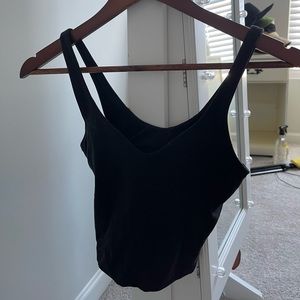 Black Lululemon Align tank size 2